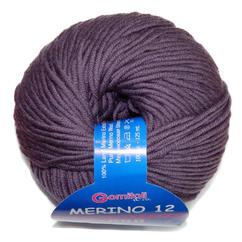 Merino 12-50г 0010 баклажан